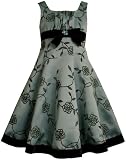 Bonnie Jean Girls 7-16 Mesh Dress,Fuschia,10