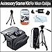 Accessory Starter Kit For The Nikon Coolpix L21, L22, L110 L120 Digital Camera Includes Deluxe Carrying Case + 50