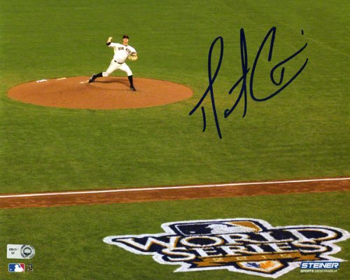 Matt Cain Autographed Photograph | Details: San Francisco Giants, 8x10, 2010 World Series