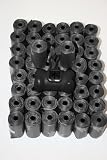 750 Count Un-Scented Black GoGo Pet Products Thick Pet Animal Dog Puppy Waste Poop bags w/ FREE baggie Dispenser
