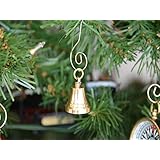 Hampton Nautical  Brass Bell Nautical Christmas Tree Ornament - Nautical Christmas Tree Decoration