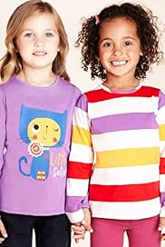 2 Pack Pure Cotton Cat Striped T Shirts
