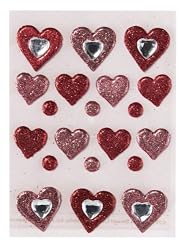 Martha Stewart Crafts Heart Shaped Metal Brads