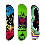 3 Popwar 8.0 Skateboard Deck Lot