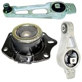 01 02 03 04 05 06 07 08 09 PT Cruiser 2.4 L Engine Motor Mount 3pc SET 