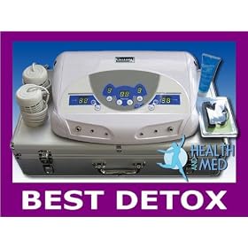 FB101CR Dual Ionic Detox Foot Bath System with Mp3 and Case REFURBISHED