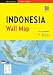 Indonesia Wall Map Second Edition (Periplus Wall Map)