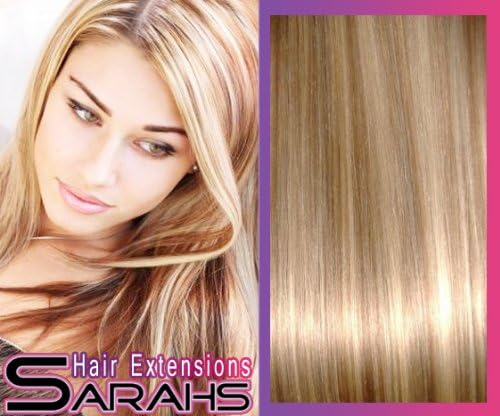 Thick 24 inch Long. Blonde Mix 18/613. Clip in Human Hair Extensions. High quality Remy Hair!. Full Head Coverage. FREE POST