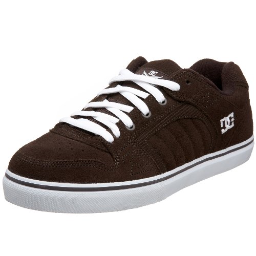 DC Men's Park WC S Sneaker,D.Chocolate/White,5 M