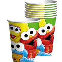 Sesame Street 1st Birthday Cups 8ct