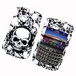RIM BlackBerry Tour 9630 & Tour2 9650 Verizon/Sprint Rubberized Snap On Protector Hard Case Image Cover "Skullerific" Design