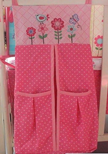 NEW High Quality Embroidered Nursery Diaper Nappy Stacker Organiser Bag Girl