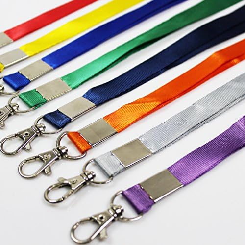Castlestone 50 Pcs Neck Lanyard for ID Cards/Badges