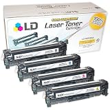 LD © 4 HP Compatible Laserjet CP2025 toners 1(Bk,C,M,Y)