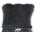 MCR Safety Gloves N9690FCL Ninja Ice Insulated Work Gloves 15-Gauge Black Nylon with Acrylic Terry Interior Fully Coated with HPT, Large, 1 Pair