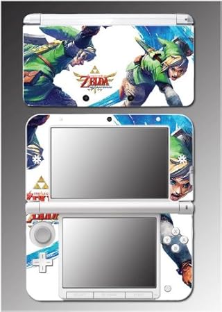 Legend of Zelda Twilight Princess Link Video Game Vinyl Decal Cover Skin Protector 3 for Nintendo 3DS XL