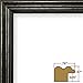 Craig Frames 200ASHBK 11 by 17-Inch Picture Frame, Wood Grain Finish, 0.75-Inch Wide, Black