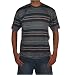 Mens Quiksilver Short Sleeve Stripe Surf Casual T Shirt