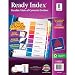 Avery Ready Index Table of Contents Dividers, 8-Tab Set (11133)