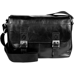 Fossil Bags - Mason Messenger (Color: Black)