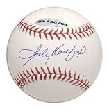 Sandy Koufax Autographed Baseball