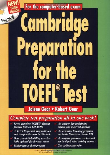 Cambridge Preparation for the (W/CD ROM))