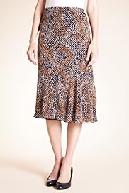 Classic Collection Abstract Print Skirt