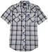 Southpole Boys 8-20 Short Sleeve Woven Plaid Shirt