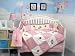 SoHo Pink Suede Butterflies Garden Baby Crib Nursery Bedding Set 13 pcs included Diaper Bag with Changing Pad & Bottle Case