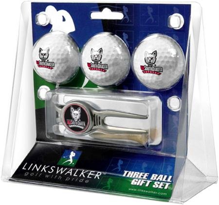 South Dakota Coyotes Ncaa Kool Tool 3 Golf Ball Gift Packs
