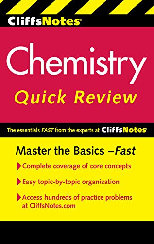 cliffsnotes chemistry quick review 2nd edition cliffsquickreview