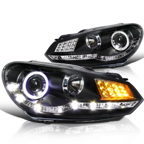 Halo/Angel Eyes Headlights VW GTI MKVI Forum / VW Golf R Forum / VW
