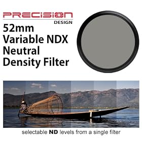 Precision Design 52mm Variable NDX Neutral Density Filter