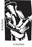 STEVIE RAY VAUGHN Sticker Cut Vinyl Decal