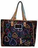 Xoxo Handbag Purse Tote Madly in Love Black Signature Logo 51USvpWVK0L. SL160 Xoxo Handbag Purse Tote Madly in Love Black Signature Logo