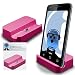 iTALKonline Samsung Galaxy S7 Pink Micro USB Sync & Charge / Charging Desktop Dock Stand Charger RS.470.25