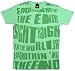 Visions S/S Guys T-Shirt in Green by Insight Clothing