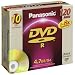 LMRF120MU10 - Panasonic 8x DVD-R Media 4.70 GB - 120mm Standard - 10 Pack