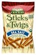 Mary's Gone Crackers Sticks & Twigs, Sea Salt, 8-Ounce Bags (Pack of 12)