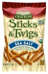 Mary's Gone Crackers Sticks & Twigs Pretzels, Sea Salt