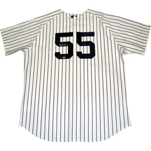 Hideki Matsui Autographed/Hand Signed new york Yankees Home Jersey