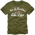 coole-fun-t-shirts Herren t-shirt Viva La Revolution KUBA LIBRE VINTAGE