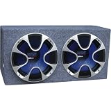 Buy Pyle PLBS122 Blue Wave Series Dual 12-Inch 800W Bandpass System  by Pyle