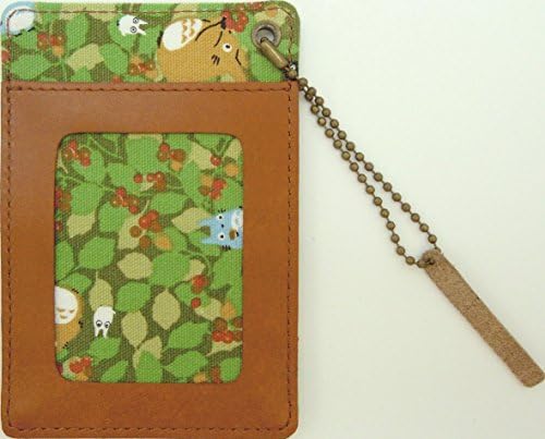 air plant dream [Studio Ghbli] Pass Case Card Case Leaf Pattern [Japan Imported]