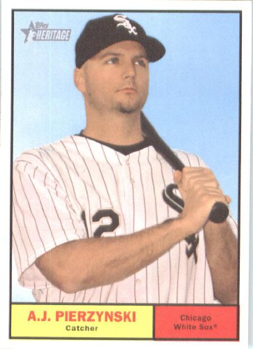 2010 Topps Heritage #79 A.J. Pierzynski - Chicago White Sox (Baseball Cards)