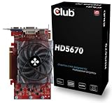 51UT3CG4oUL. SL160  Club 3D ATI Radeon HD5670 Grafikkarte (PCI e, 512MB GDDR5 Speicher, HDMI, DVI, CRT)
