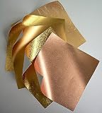 Origami Paper- Copper Metallic Assortment