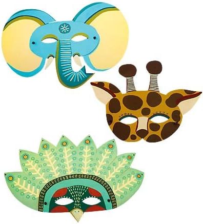 Child-Sized Exquisitely Detailed Animal Mask, Elephant