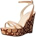 Nine West Women's Anadulo Leather Wedge Sandal