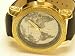 JoJino ByTechno Swiss Solid Gold Plated Stainless Steel Genuine Diamond Bling Watch